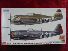 HASEGAWA P-47 D THUNDERBOLT OPERATION OVERLORD COMBO 1/72