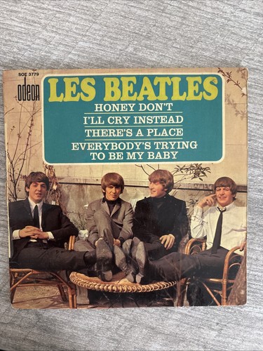 Les beatles disque vinyle - les,