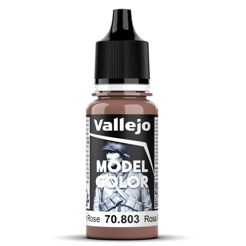 Rose marron 18ml vallejo - marron,