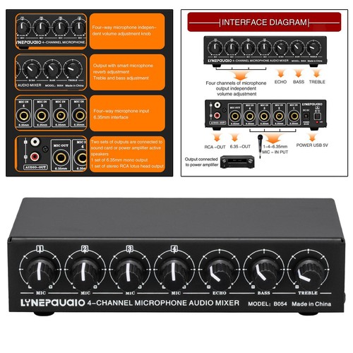 Mini mélangeur audio - mini,