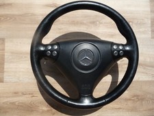 VOLANT SPORT CUIR AVEC PALETTES AU VOLANT MERCEDES SLK R171 PACK AMG (2004-2008)