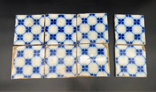 Anciens carreaux faïence - 8,