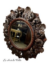 Miroir ancien en bois