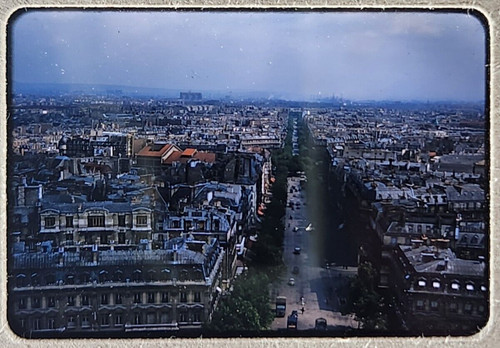 1954 paris france aerial - france,