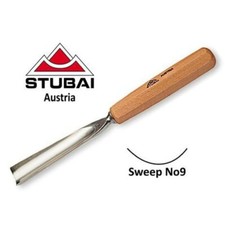 550906 Stubai 6Mm No9 Balai Droit Gouge À Bois