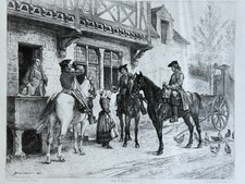 Meissonier / Flameng Gravure