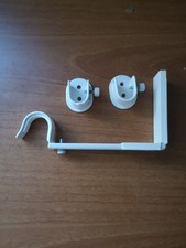 KIT IKEA SUPPORTS METAL POUR  TRINGLES A RIDEAUX