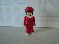 PLAYMOBIL vintage city époque 1900 victorienne femme voiture set 5620 de 1989