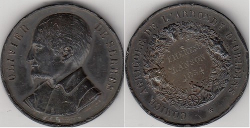 Médaille ancienne cuivre - médaille,