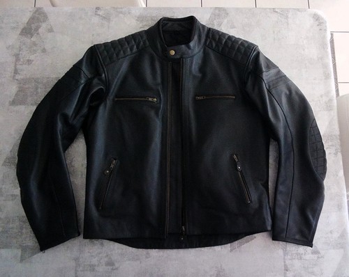 Blouson moto cuir homme - blouson,
