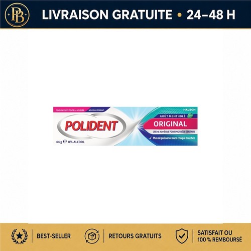 Crème adhésive dentier