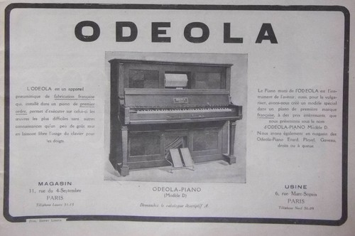 Publicité presse 1919 - presse,