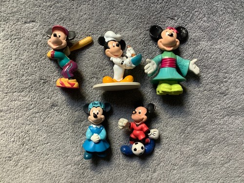 Figurine mickey minnie vintage - figurine,