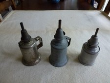 3 ANCIENNES LAMPES A ESSENCE