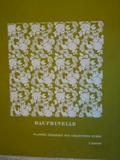 PLANCHE PAPIER PEINT XX°