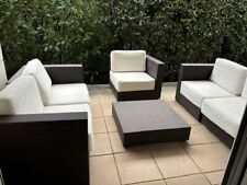 salon de jardin résine tressée Unopiu