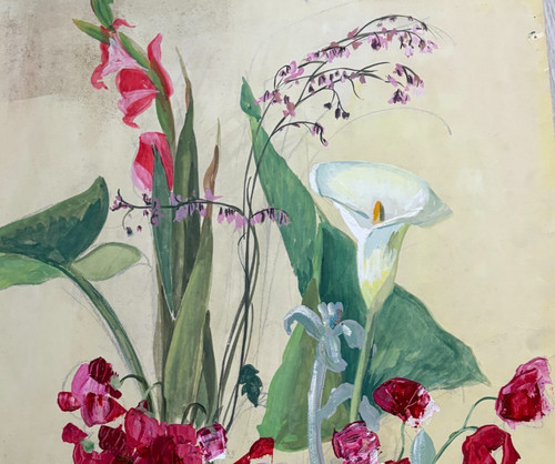 Nature morte peinture - , florale