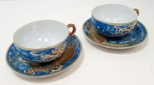 Blue Dragonware Moriage