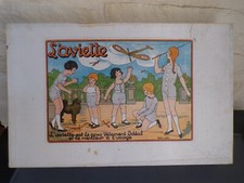 Boite ancienne L'aviette sous vêtements enfants 3 culottes bain layette
