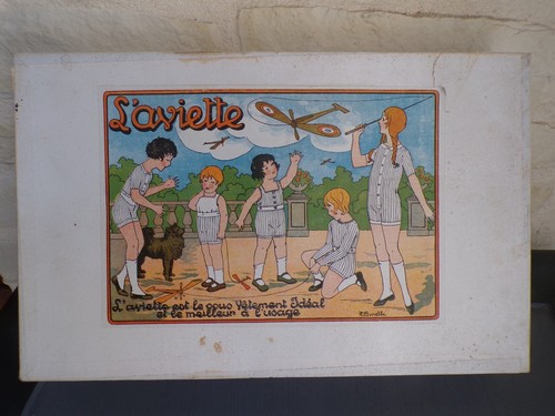 Boite ancienne aviette sous - boite, l'aviette