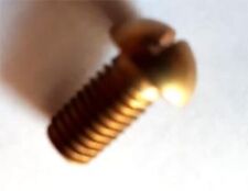 vite ottone testa bombata M8 x 15 - 10 pezzi