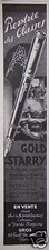 PUBLICITÉ 1929 GOLD STARRY LE