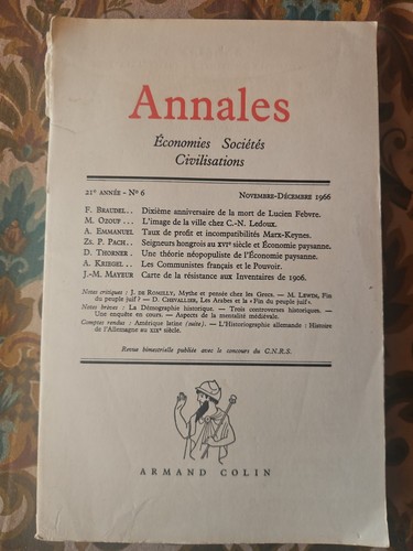 Annales économies - -,