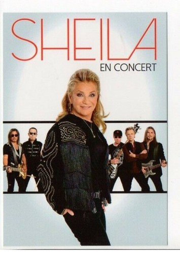 Sheila carte postale athq - sheila,