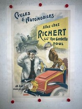 Rare petite affiche ancienne