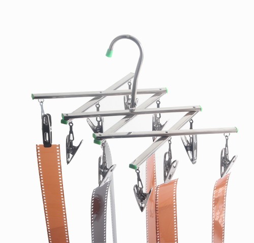 Folding film drying - film, rack