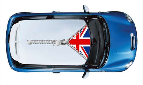 Zip eclair drapeau toit - uk,
