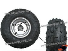 Jante avec pneu avant gauche