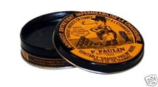Véritable Graisse à chaussures NOIR  PAULIN 100ML