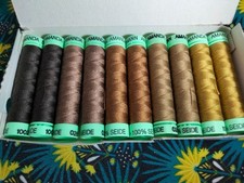 mercerie - 10 bobines de fil