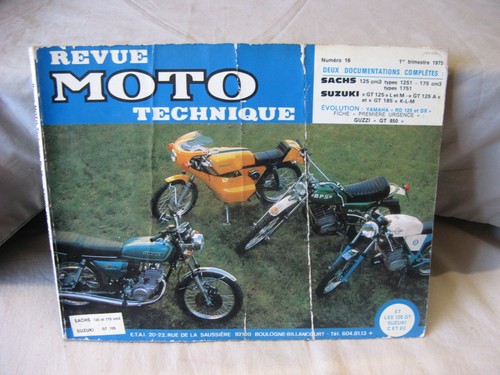 Revue technique moto de - revue, n°16