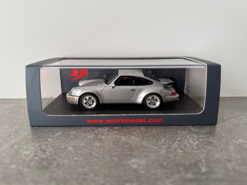 Porsche 911 964 turbo gris - turbo, 3,6