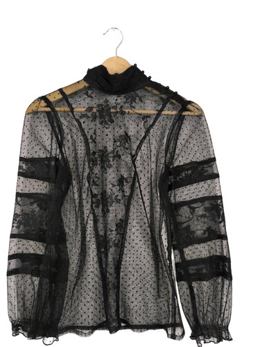 Zara basic blouse transparente - zara,