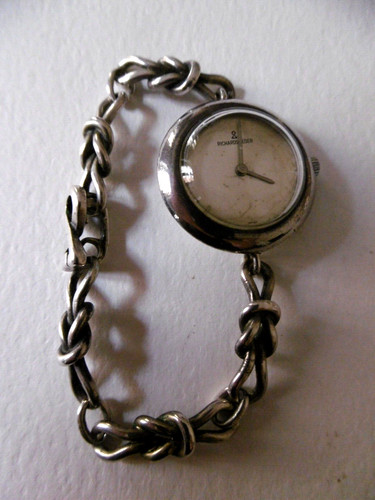 Montre bracelet argent massif - bracelet,