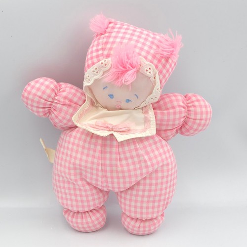 Ancienne poupée chiffon rose
