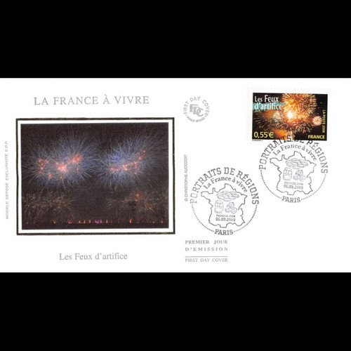 Fdc soie france - vivre,