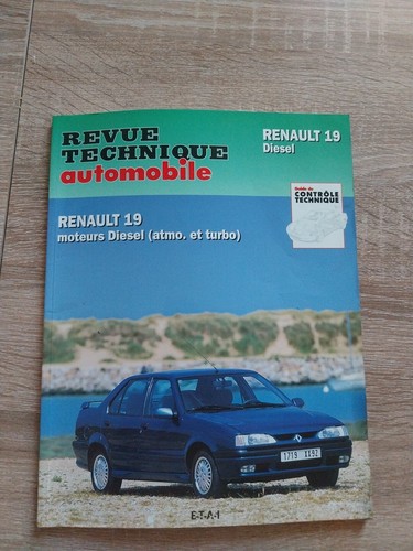 Revue technique renault 9 - revue, 19