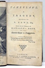 LIVRE ANCIEN MELANGE DE THEATRE ANGLAIS 1776