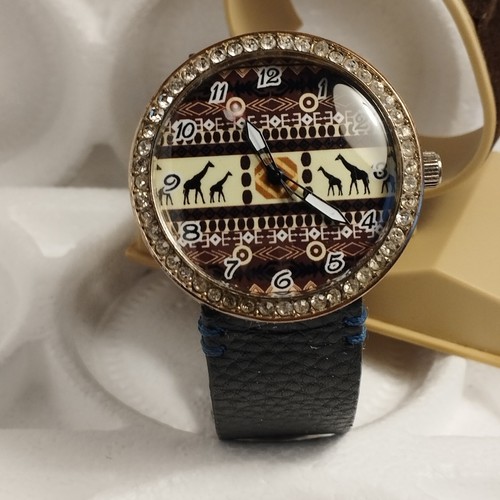 Montre ernest décor ethnique - montre,
