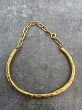 Ancien Collier Metal Doré