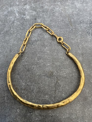 Ancien collier metal - collier,