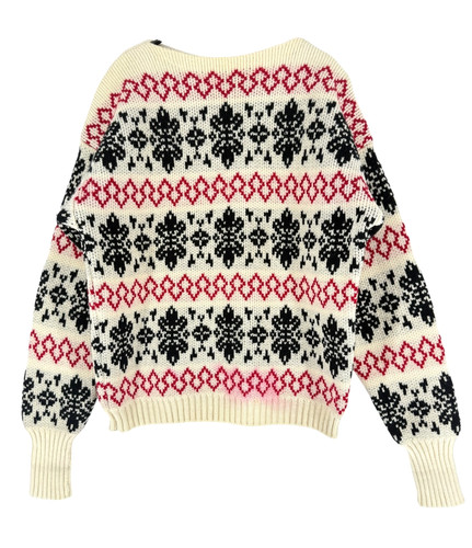 Pull femme vintage nordique - femme,