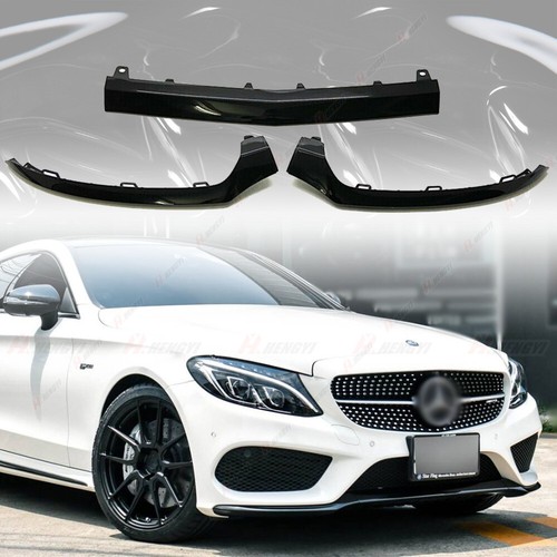 3pcs chrom spoiler avant - 3pcs,