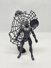 Spider‑Man Noir symbiote Figurine Rare 15 cm, Hasbro 2006, Toile Ventouse Origin
