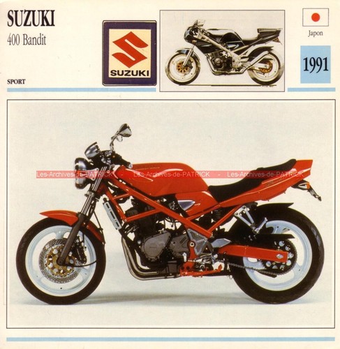 Suzuki gsf 400 bandit gsf400 - suzuki,