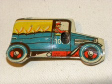JOUET SIFFLET TOLE VINTAGE TIN PENNY TOY LITHO TRUCK WHISTLE MADE IN GERMANY WL